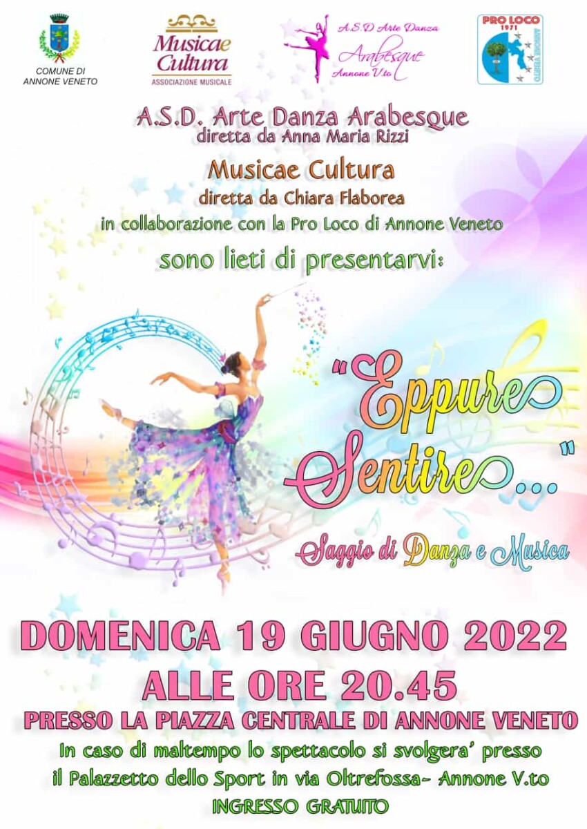 Read more about the article Eppure Sentire – Saggio di Danza e Musica