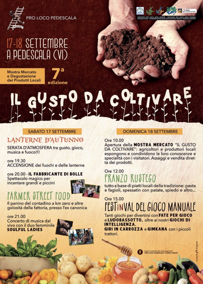 Read more about the article Il Gusto da Coltivare a Pedescala