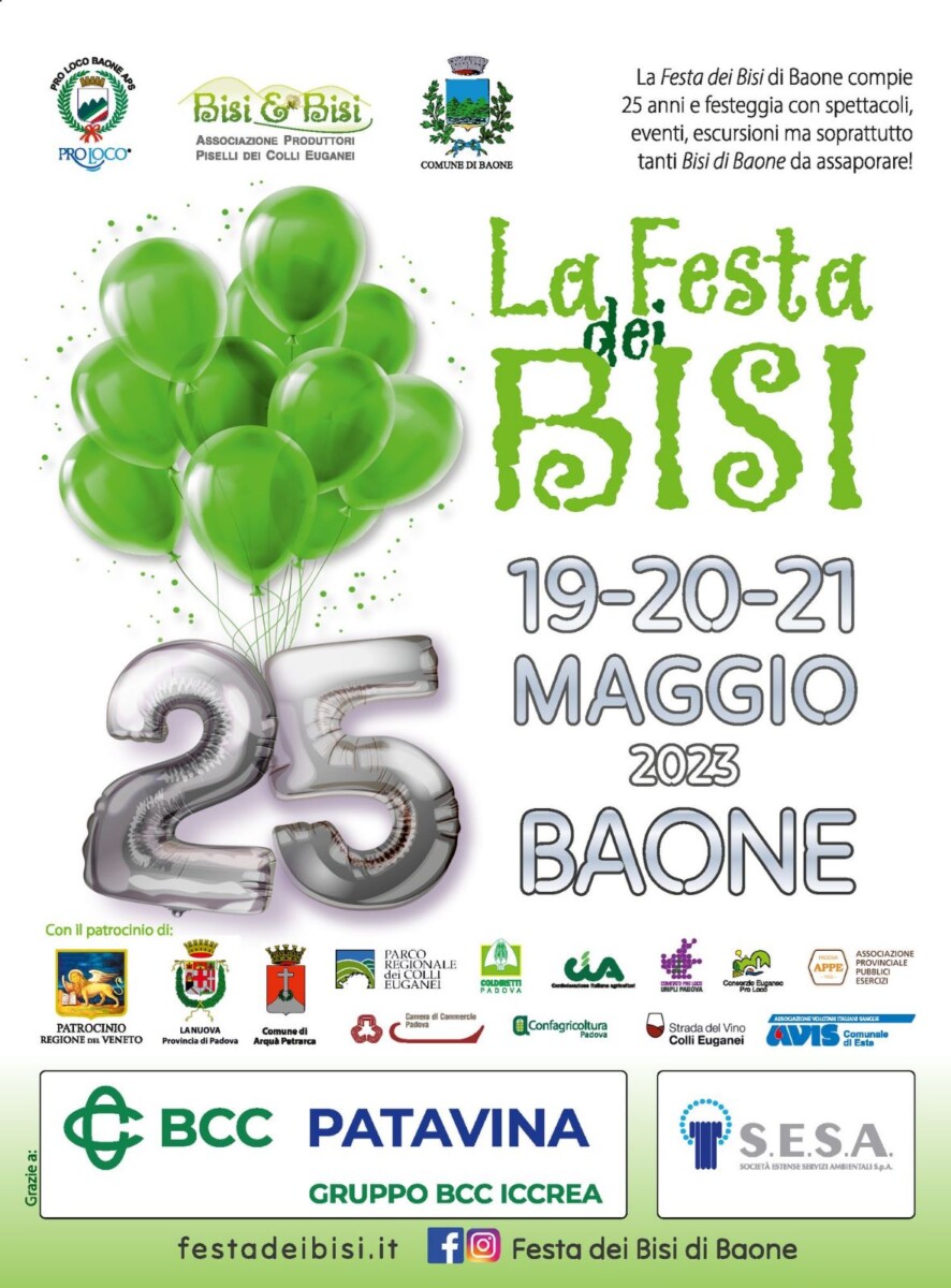 Read more about the article Festa dei Bisi di Baone – 25^ edizione