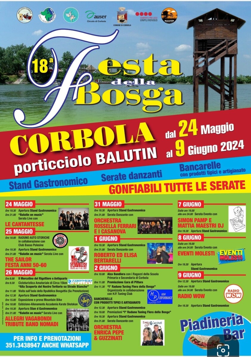 Read more about the article 18^Festa della Bosga