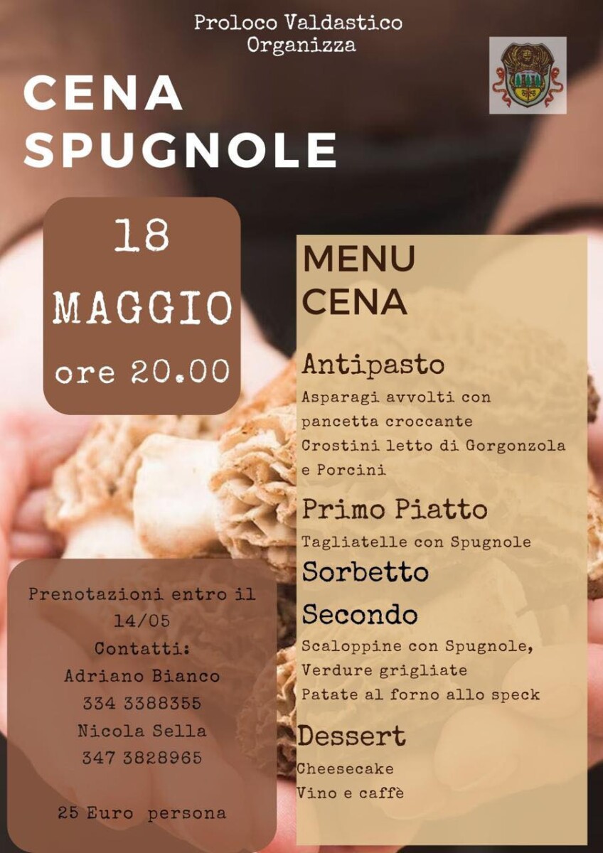 Read more about the article Cena Spugnole