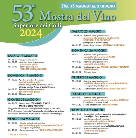Read more about the article 53^ Mostra del Vino