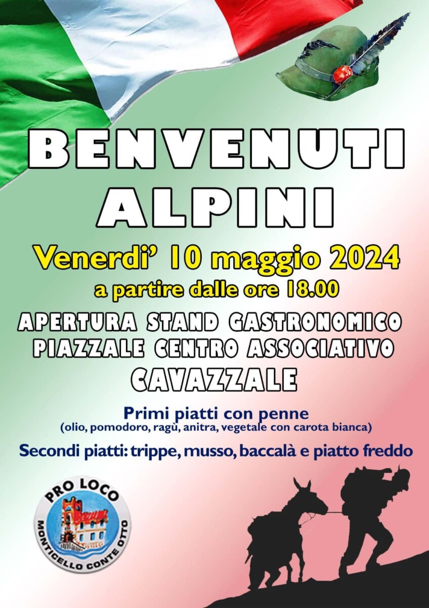 Read more about the article Benvenuti Alpini