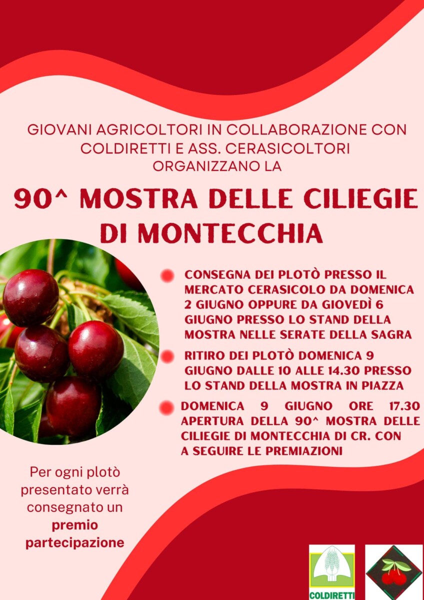 Read more about the article 90^ Mostra delle Ciliegie di Montecchia di Crosara