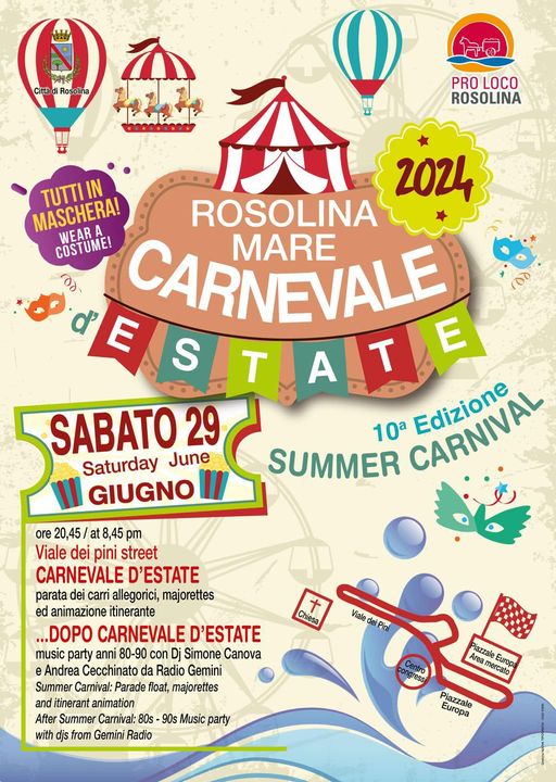 Read more about the article Carnevale d’Estate 2024