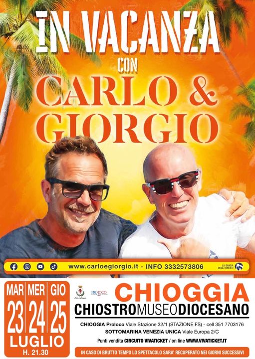 Read more about the article “In Vacanza con Carlo & Giorgio”