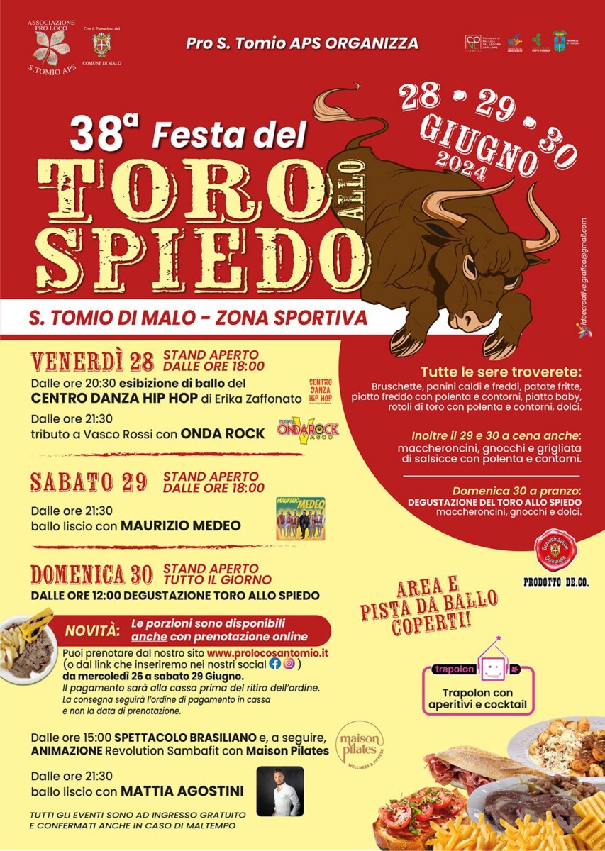 Read more about the article 38^ Festa del toro allo Spiedo