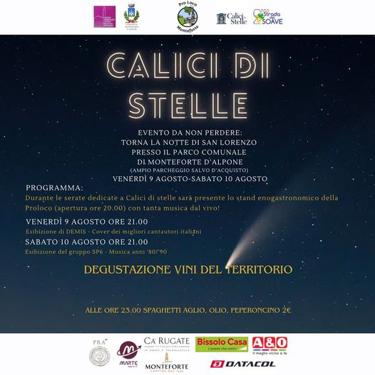 Read more about the article Calici di stelle