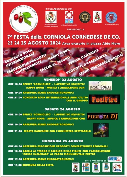 Read more about the article 4 weekend di Festa a Cornedo