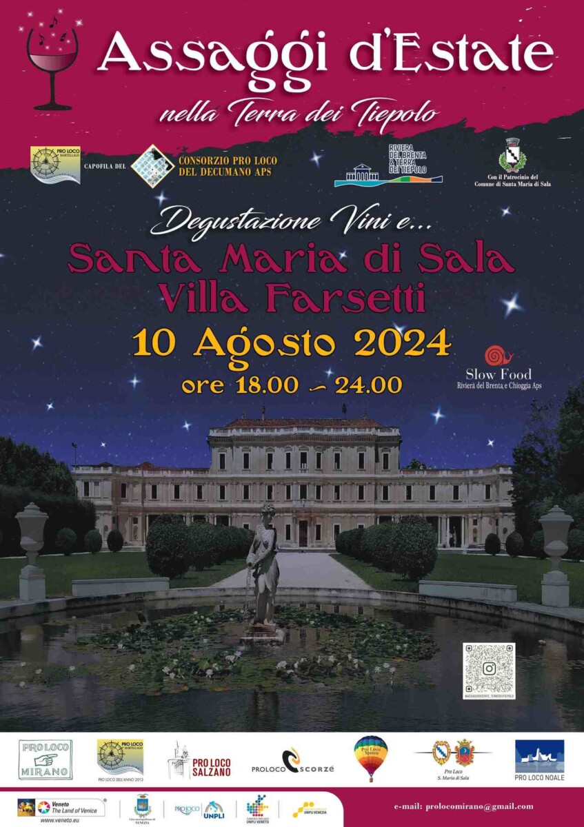 Read more about the article Assaggi d’Estate Santa Maria di Sala