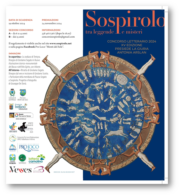 Read more about the article Premiazione del 15^ Concorso Letterario “Sospirolo tra Leggende e Misteri”