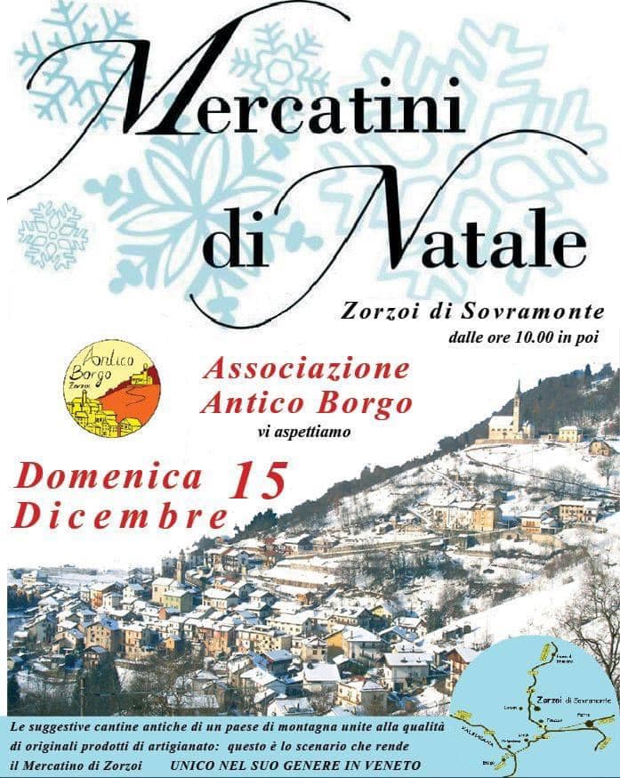 Read more about the article Mercatini di Natale a Zorzoi