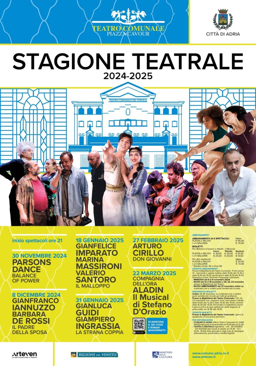 Read more about the article Stagione Teatrale 2024/2025