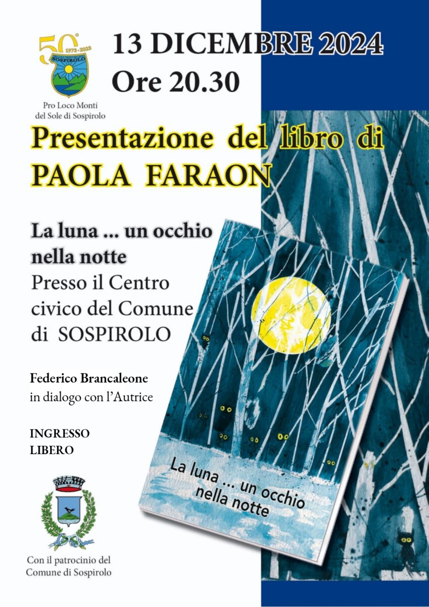 Read more about the article Presentazione dell’ultimo libro di Paola Faraon