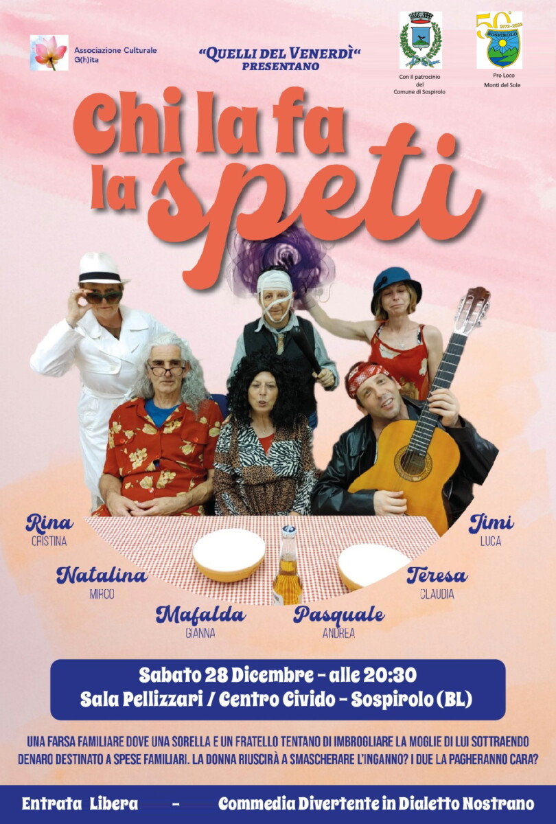 Read more about the article Spettacolo teatrale “Chi la fa la speti”