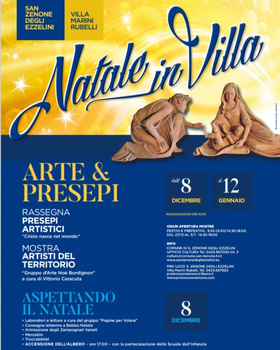 Read more about the article Natale in Villa 2024: Arte & Presepi