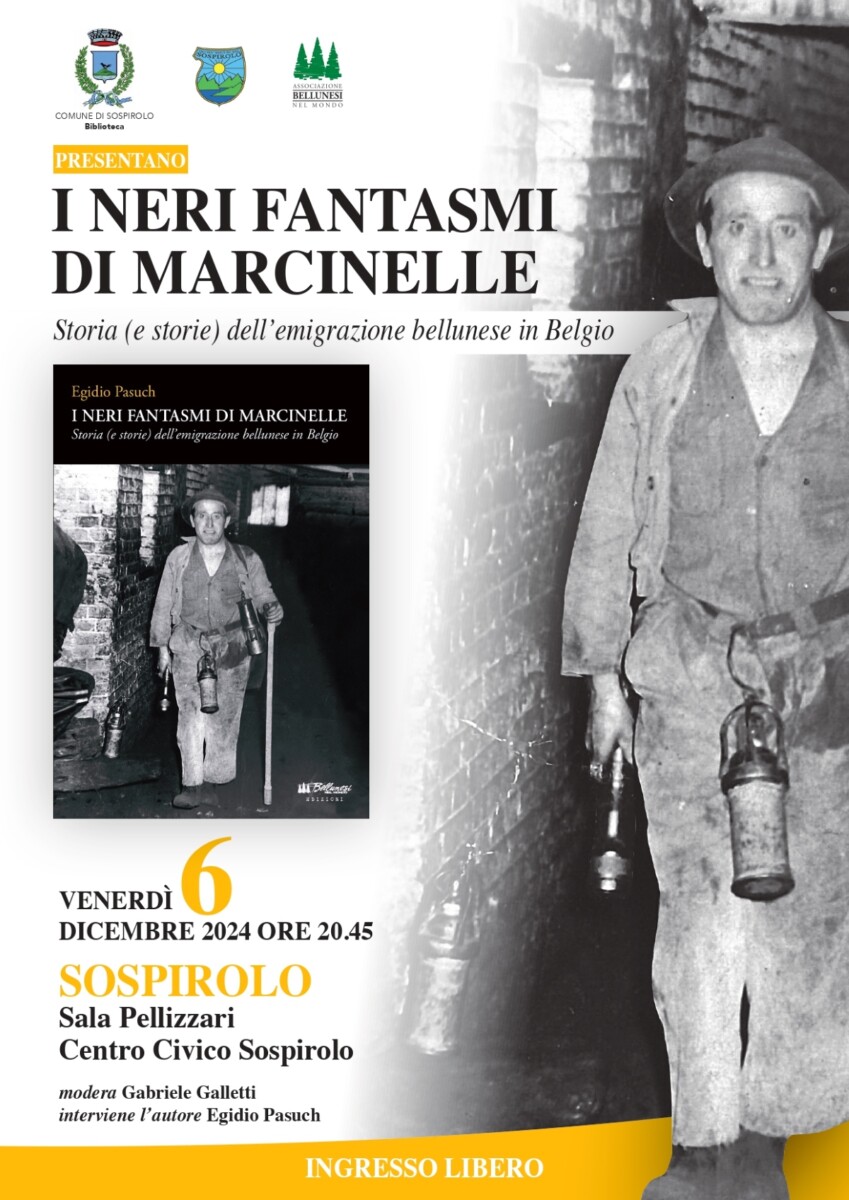 Read more about the article Presentazione libro “I neri fantasmi di Marcinelle” di Egidio Pasuch